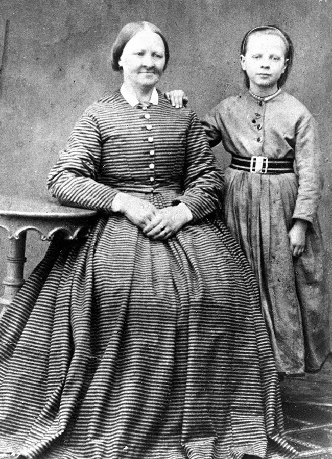 Amalia Erikson & dottern Ida